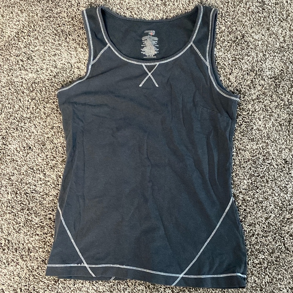 Danskin Now grey tank top